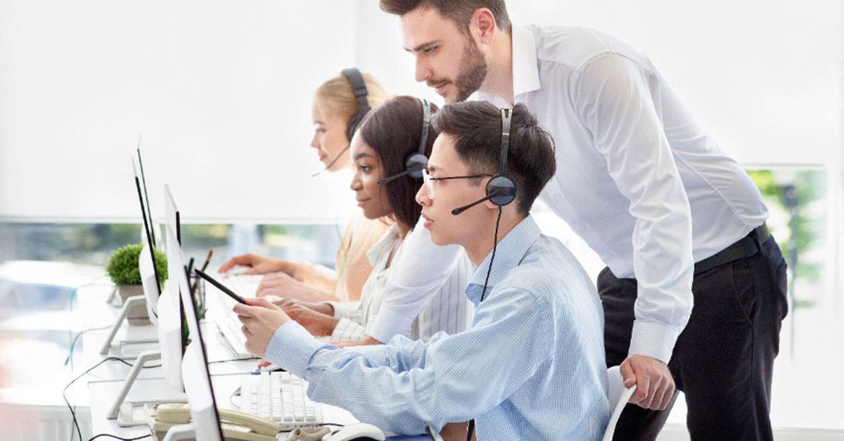 Sales Team Customer Service Help Desk